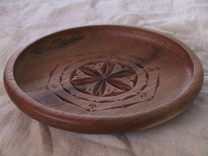 Chip-Carved Platter